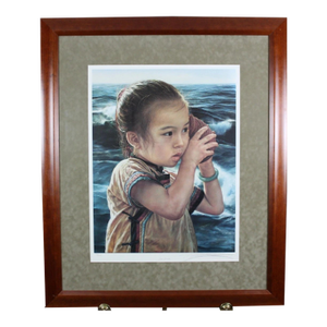 1990s Wai Ming "Sea Sounds" Signed & Numbered Lithograph Print W Coa