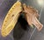 Victorian Vintage Cast Iron Floral Basket Door Knocker For Sale - Image 3 of 4
