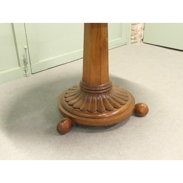 Tilt Top Centre Table in Cherrywood For Sale - Image 6 of 9