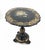 Victorian 1880s Victorian Papier-Mâché & Mother-of-Pearl Inlay Pedestal Side Table For Sale - Image 3 of 7