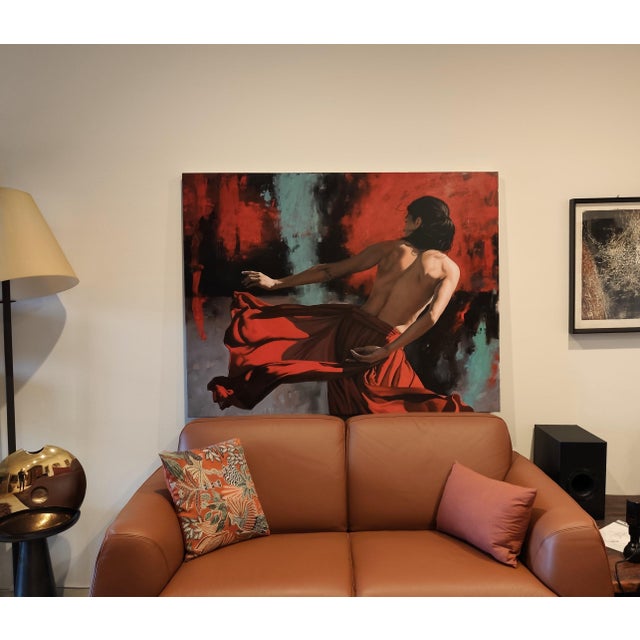 Filippo Manfroni, I'll Be There 1, Oil on Canvas For Sale - Image 3 of 11