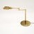 A stylish and very well made vintage brass desk lamp, made in England and dating from the 1970s. It is of superb quality...