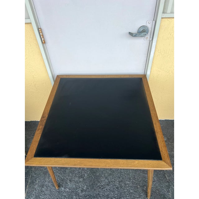 Mid-Century Modern Mid Century, 1950s, Wooden Folding Table Stakmore Style For Sale - Image 3 of 4