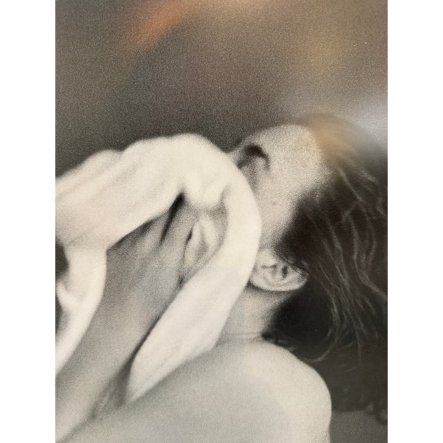 Tomio Seike 'Zoe With a Towel' Paris Poster Print, Framed For Sale - Image 11 of 12
