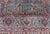 Antique Persian Tabriz Rug With Blue Field, Pictorial Medallions Accents of Red For Sale In Atlanta - Image 6 of 16