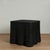 Wood Pair of Black Square Ghost Drapery Stands For Sale - Image 7 of 10