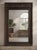 Antique Indian Doorway Dark Teak Carved Wood Huge Floor Mirror Frame | Handcrafted Vintage Full-Length Statement Mirror Frame For Sale In Orlando - Image 6 of 6