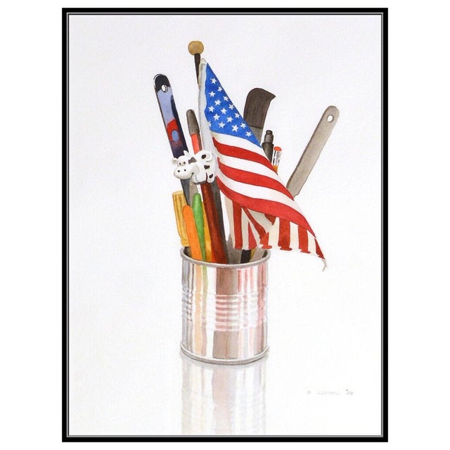 Message us to inquire about custom framing options! (Included for free with every purchase) The artwork here, "Artist's...