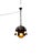 Black Art Nouveau Austrian Pendant Light, 1890s For Sale - Image 8 of 18