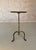 2020s Small Spanish Gilt Iron Drinks Table on a Tripod Base For Sale - Image 5 of 12