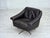 Danish Leather Swivel Armchair from Aage Christensen, 1960s For Sale - Image 13 of 18