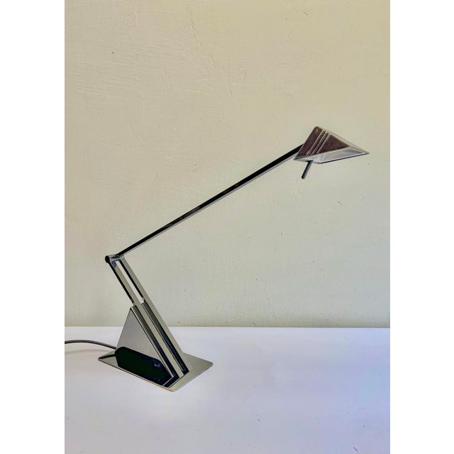 Art Deco Style Architectural Geometric Desk Lamp from Hillebrand Leuchten, 1980s For Sale - Image 17 of 18