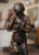 Beaux-Arts Early 20th C. Belgian Patinated Spelter Sculpture of Boy Feeding Dog by Rousseau For Sale - Image 3 of 12