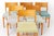 Vintage Beech Dining Chairs, Germany 1970s, Set of 6 For Sale - Image 9 of 10