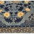 Late 19th Century Antique 1880s Blue Classic Greek Key Chinese Peking Knotted Wool Small Rug For Sale - Image 5 of 9