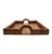 Wood Hollywood Regency Wicker Tray, Vivai Del Sud Italy Ca. 1970 For Sale - Image 7 of 11