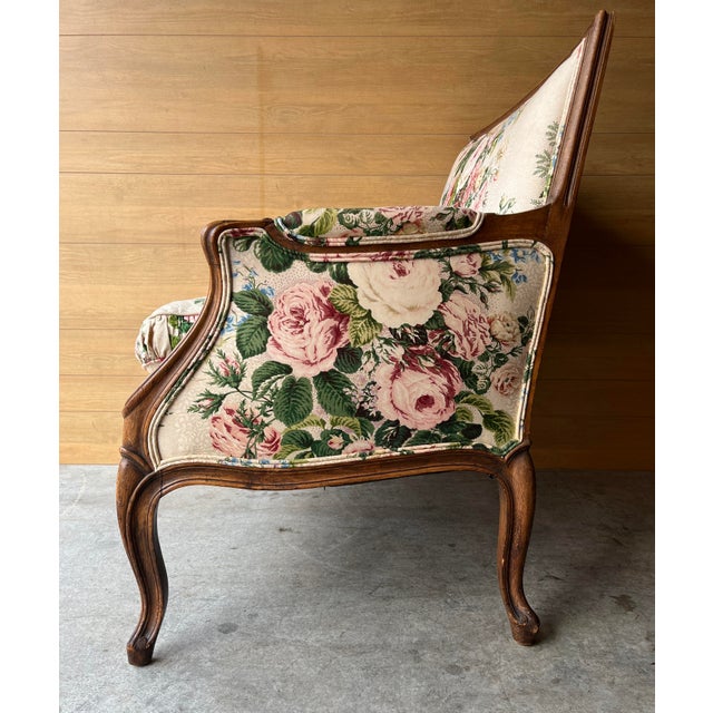 1920s Antique French Settee For Sale - Image 4 of 7