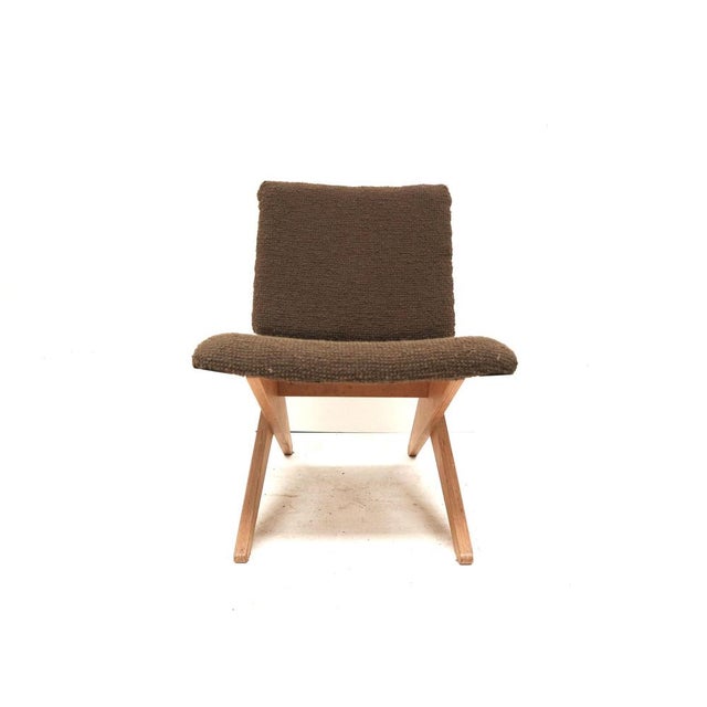 Wood FB18 Scissor Chair by Cees Braakman for Pastoe, 1950s For Sale - Image 7 of 7