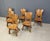Wood Dutch Rustic Oak Dining Chairs, 1960s, Set of 6 For Sale - Image 7 of 12
