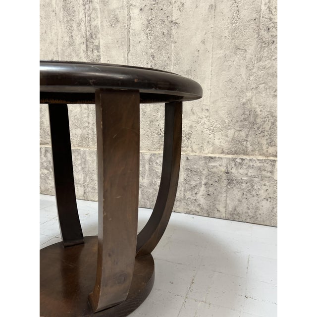 Wood Art Deco Gueridon Side Table, 1920s For Sale - Image 7 of 8