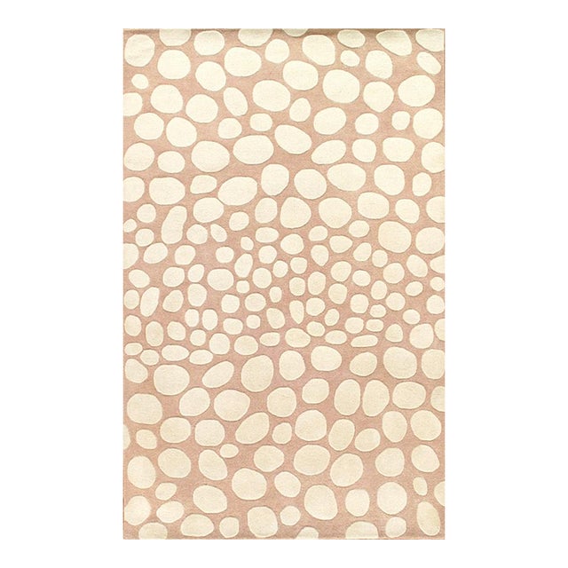 2020s Beige Hand Tufted For Sale