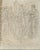 Figurative Composition, 20th Century, Chalk on Paper For Sale