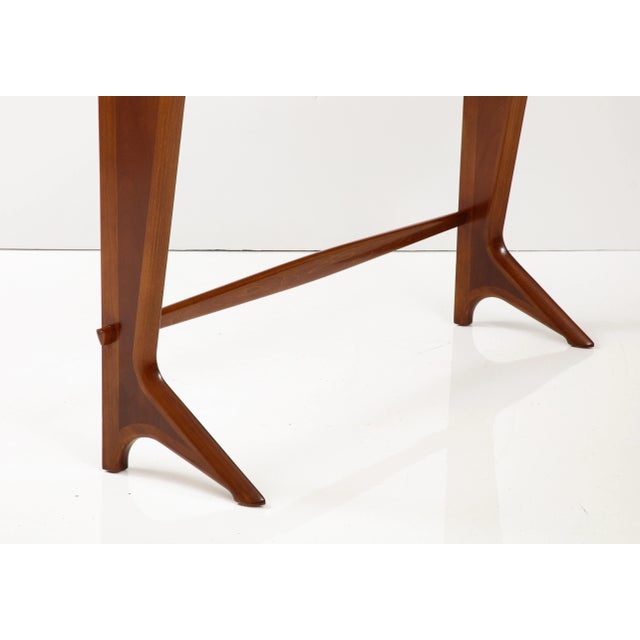 1950's Ico Parisi Walnut Console For Sale - Image 9 of 12