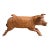 Antique American Folk Art Pig Sculpture For Sale