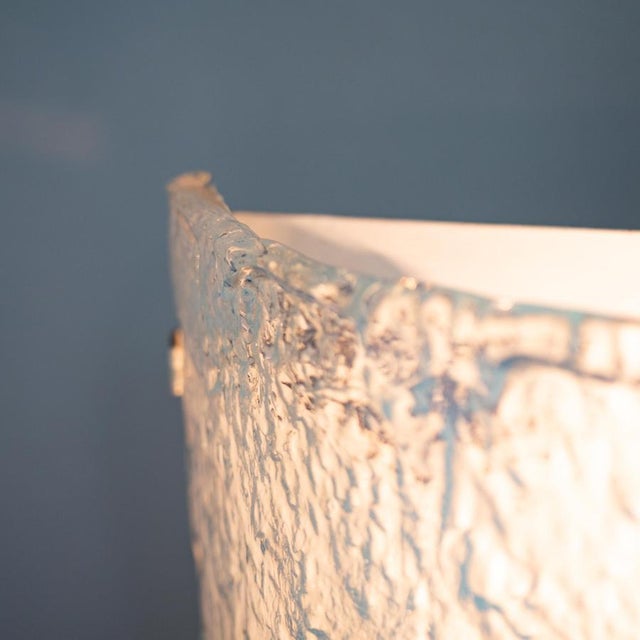 Vintage Italian Murano Glass Wall Lights by Mazzega, 1970, Set of 4 For Sale - Image 17 of 18