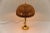 Wood Vintage Rarttan and Brass Table Lamp, Italy, 1960s For Sale - Image 7 of 17