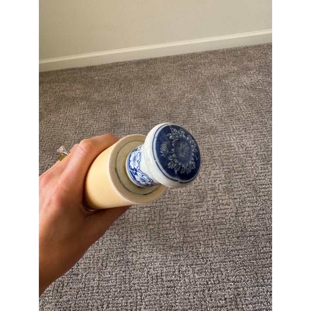 Mid 20th Century Shen Quan Landscape With Monkeys Print on Xuan Paper Scroll For Sale - Image 18 of 18