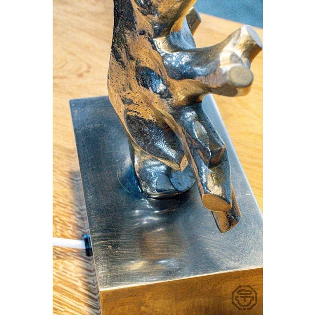 Coral House Lamp from Maison Charles, 1970s For Sale - Image 3 of 15