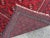 Ruby Red Hand Knotted Afghan Rug Turkomen Mowri Rug For Sale - Image 8 of 8