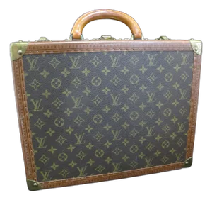 Louis Vuitton Vintage Coteville 40 Monogram Valise Trunk Case W/Key