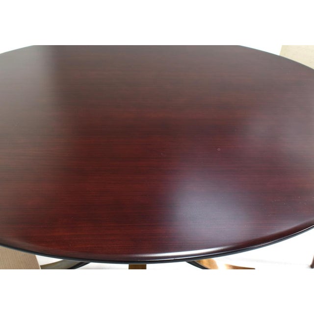 T69 Round Dining Table by Osvaldo Borsani attributed to Tecno, Italy, 1960s For Sale - Image 13 of 18