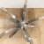 Space Age Coffee Table in Chrome and Smoked Glass, 1960s For Sale - Image 4 of 7