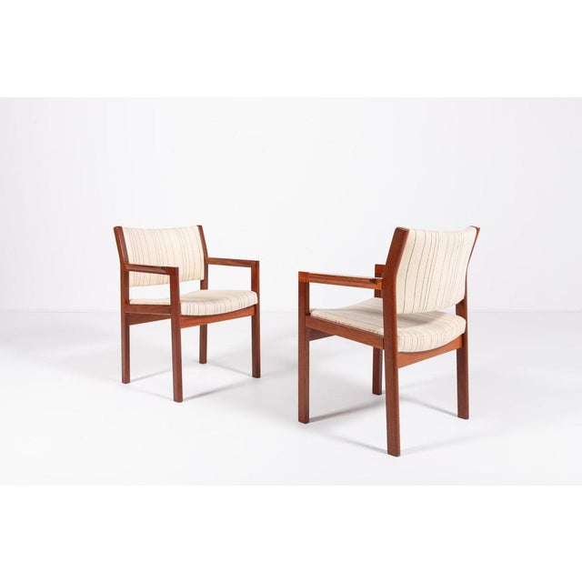 Danish Armchairs by Christian Hvidt for Soborg Mobelfabrik, Set of 4 For Sale - Image 3 of 12
