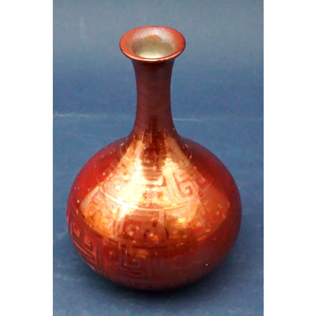 20th Century Lustre Ceramic Vase by Alberto Mingotti, Faenza, Italy, 1930 For Sale - Image 6 of 16