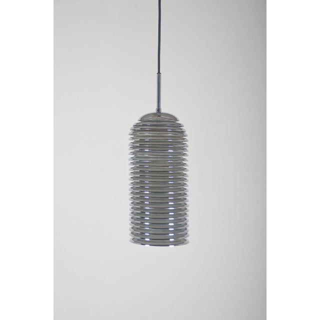 Black Saturno Pendant Lamp attributed to Kazuo Motozawa for Staff Leuchten, 1972 For Sale - Image 8 of 8