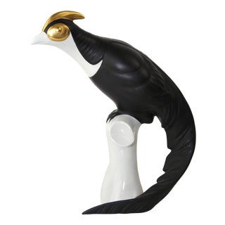 Porcelain Bird Figure from Royal Dux, 1960s For Sale