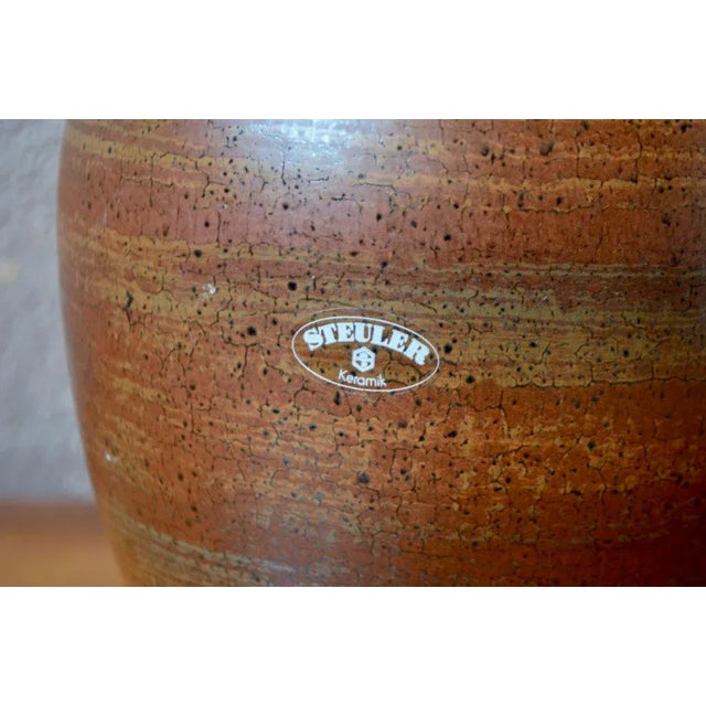 Brutalist Vase from Steuler, 1970s For Sale - Image 9 of 11