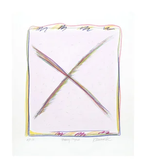 Sybil Kleinrock "Midway Stage II-E" Lithograph