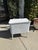 Vintage White Wicker Writing Desk / Vanity Table With Drawer For Sale - Image 11 of 15
