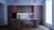 Black Raim Pendant Lamp with 4 Spheres by United Alabaster For Sale - Image 8 of 9