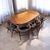 Mid-Century Modern 10 Spindle Back Ox Bow Solid Teak Danish Dining Chairs No. 8 by Helge Sibast For Sale - Image 3 of 14