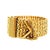 An impressive vintage Italian bracelet crafted in solid 18 karat yellow gold, featuring a bold openwork design and...