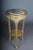 Louis XV Carved Gold Side Table with Marble Top For Sale - Image 6 of 13