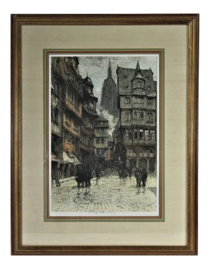 Luigi Kasimir, Frankfurt, Germany, Circa 1930