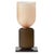 Mid-Century Ficupala Table Lamp in Metal, Marble, & Blown Glass from Cassina For Sale - Image 9 of 9