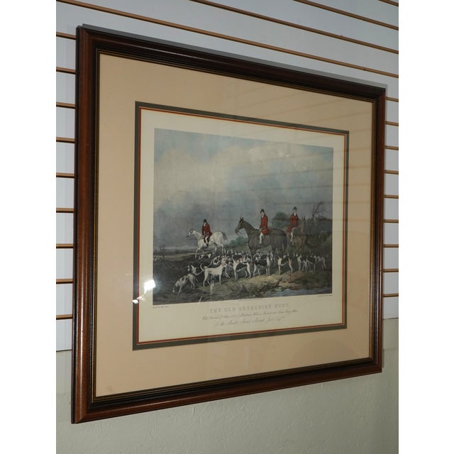 Age: Approx: 100 + Years Old Details: By John Goode Professionally Framed & Matted Approx. 50 Years Ago Vintage Colored...